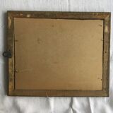 Authentic old photograph portrait of a handsome man with mustache 1920 - 1930