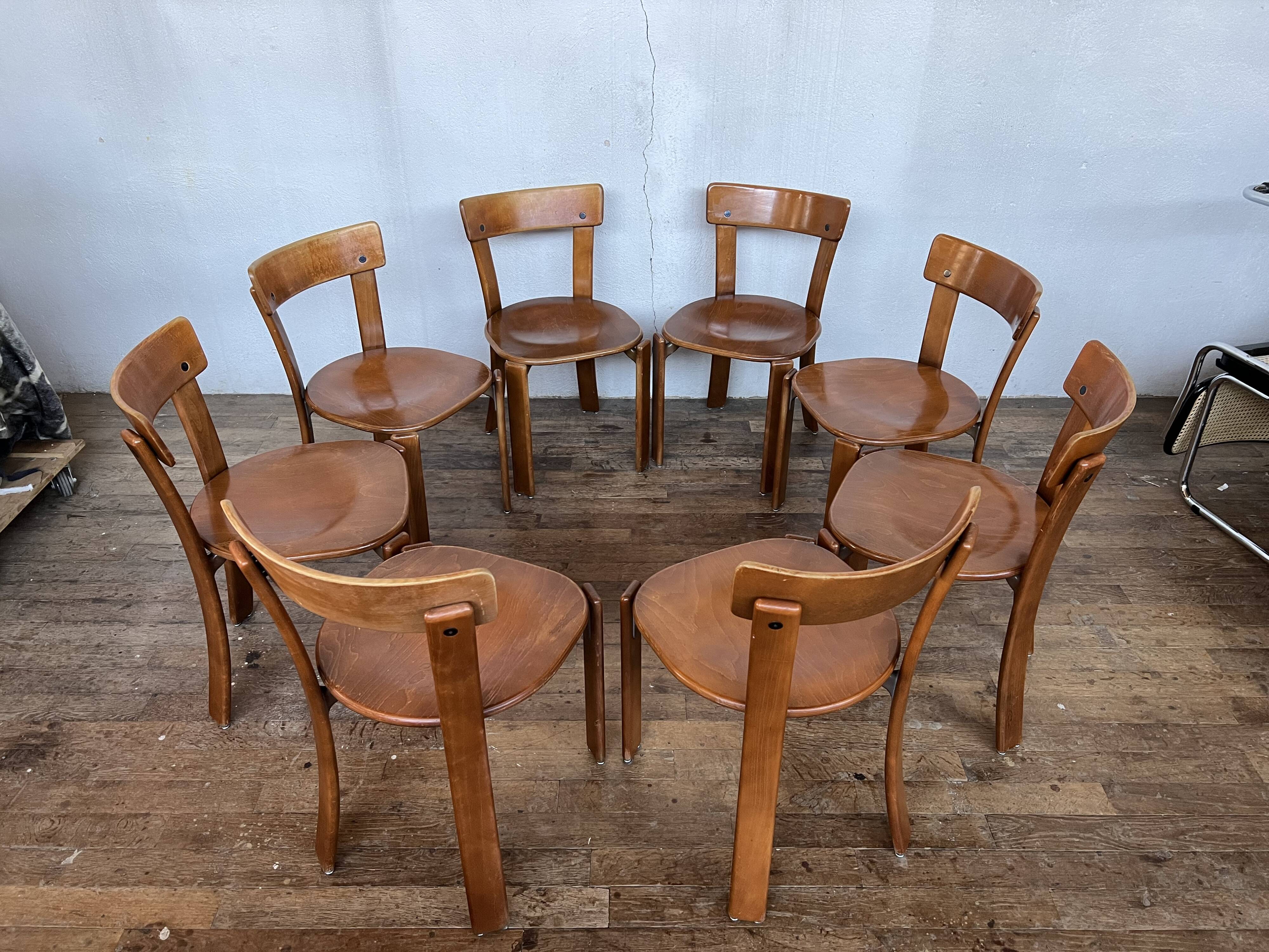 Lot de 50 chaises design Bruno rey swiss vintage design