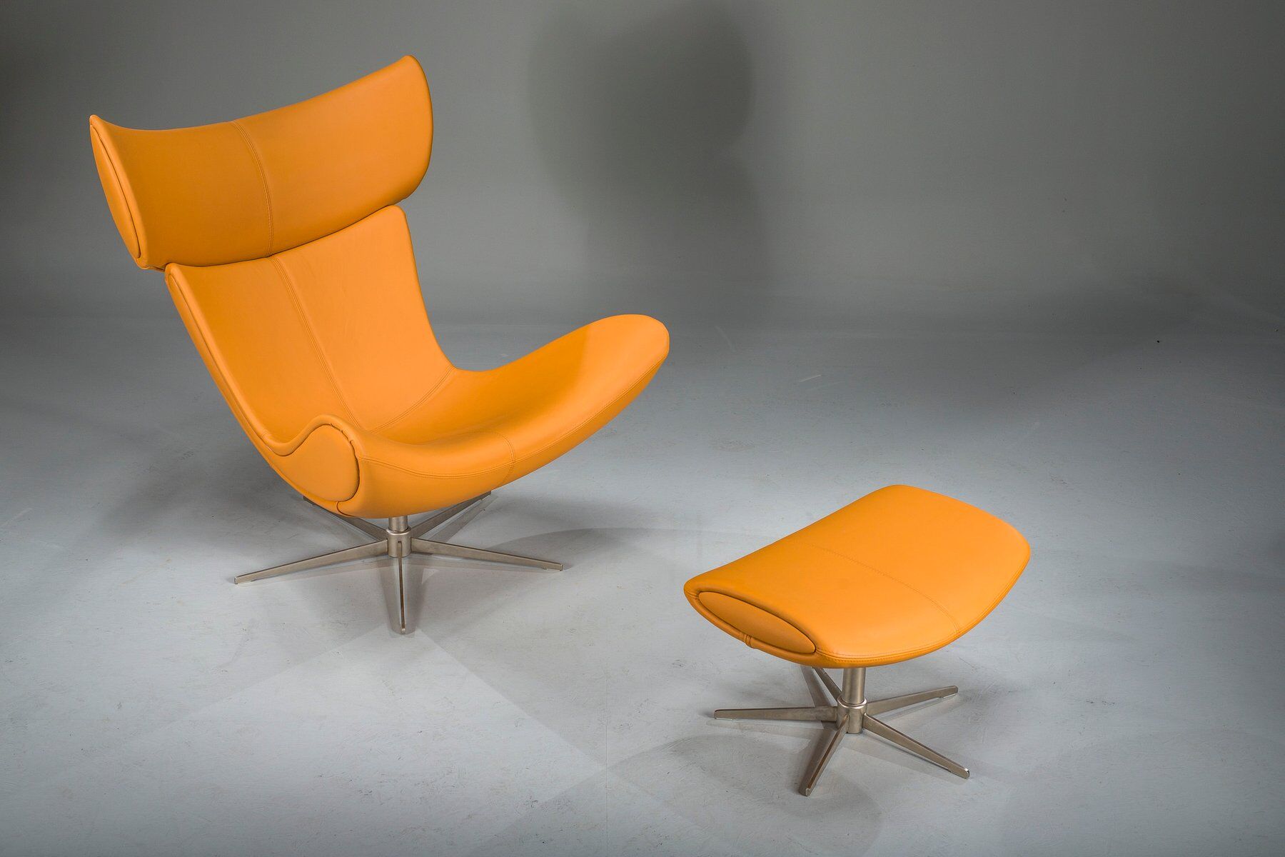 Set of Imola lounge chair and ottoman attributed to Henrik Pedersen for BoConcept, 2000s