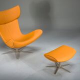 Set of Imola lounge chair and ottoman attributed to Henrik Pedersen for BoConcept, 2000s