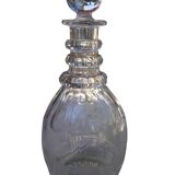 Napoleon III crystal wine carafe