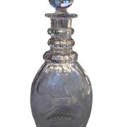 Carafe a vin en cristal napoléon iii