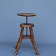 Industrial adjustable piano stool. 1930s