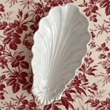 Antique porcelain shell ramekin dish