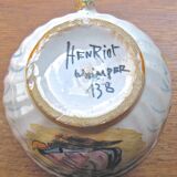 Cup & under old cup - godronnée-henriot - quimper