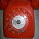 Vintage orange phone Socotel