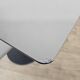 Modern metal minimalist side table with magazine rack / Dutch design