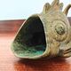 Bronze Fish Ashtray Attributed to Walter Bosse