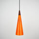 Danish vintage pendant lamp Trompet by Fog og Morup and Holmegaard, 1966