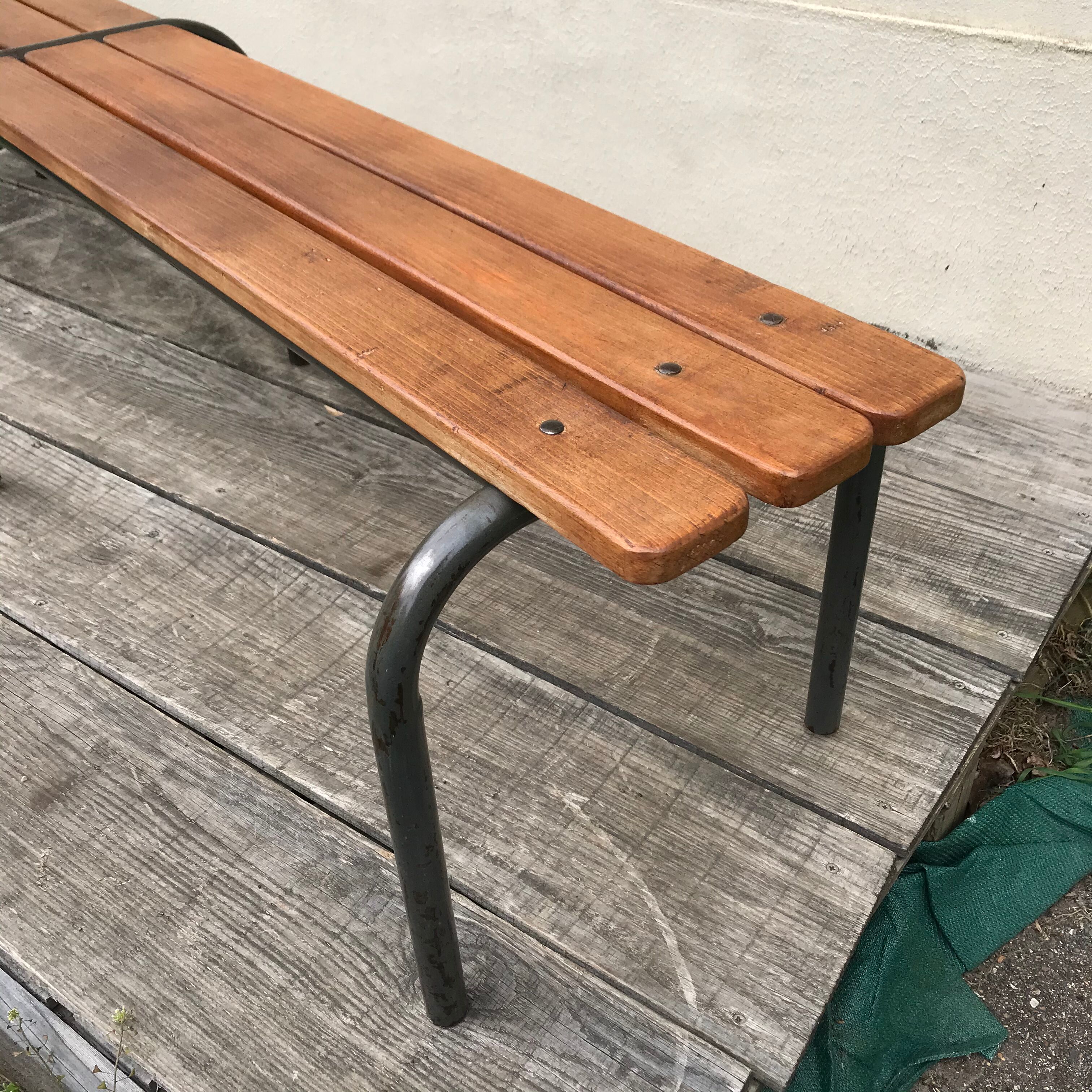 Vintage bench 1950 4 people