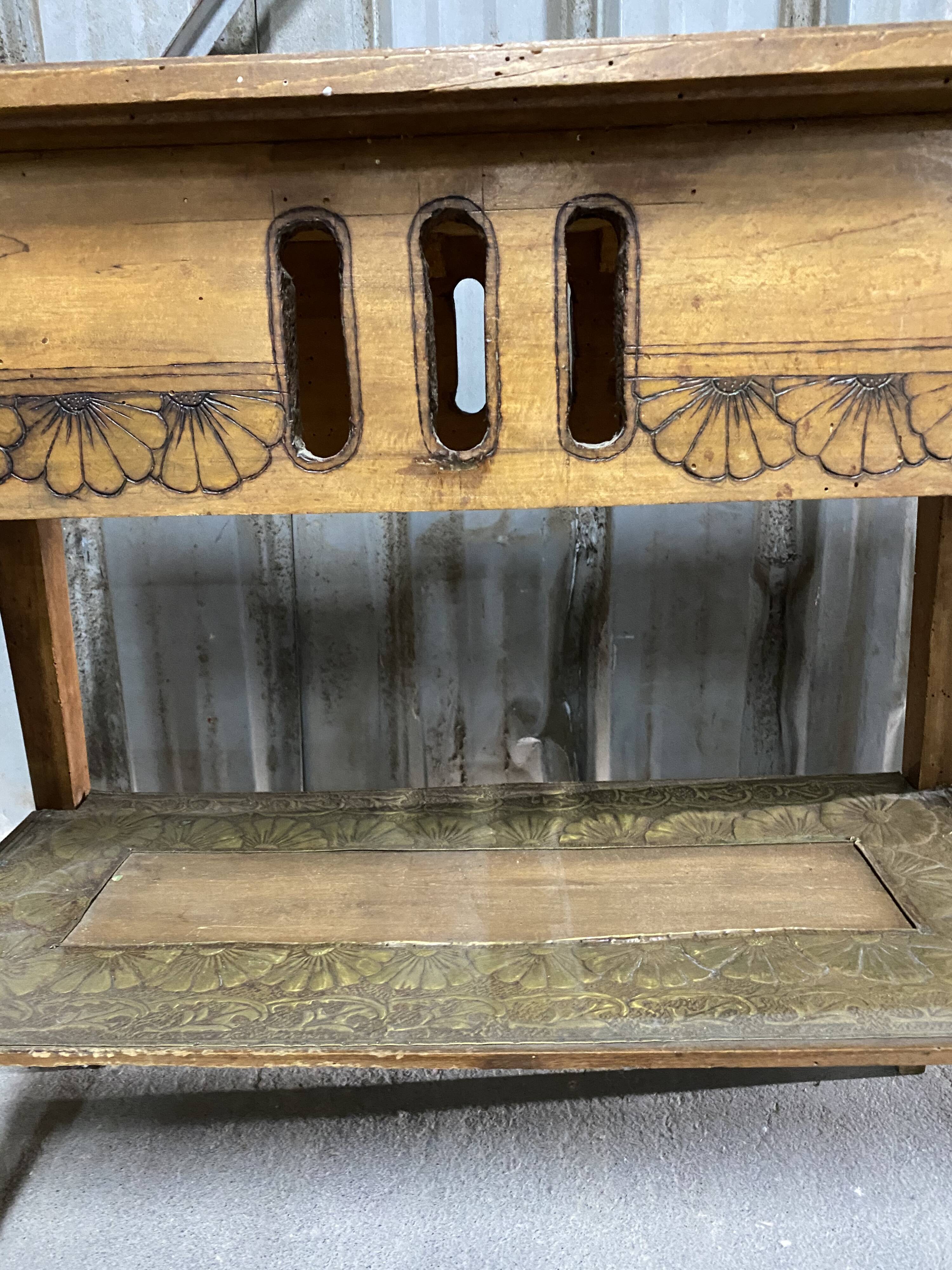 Console art nouveau arts and crafts