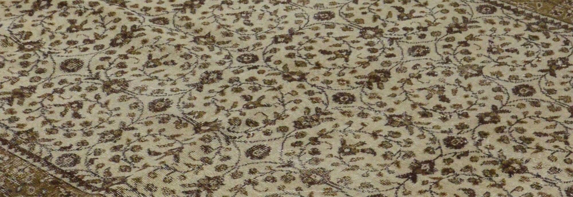 One-of-a-kind turkish handwoven vintage rug - rustic vintage charm 272x 166 cm