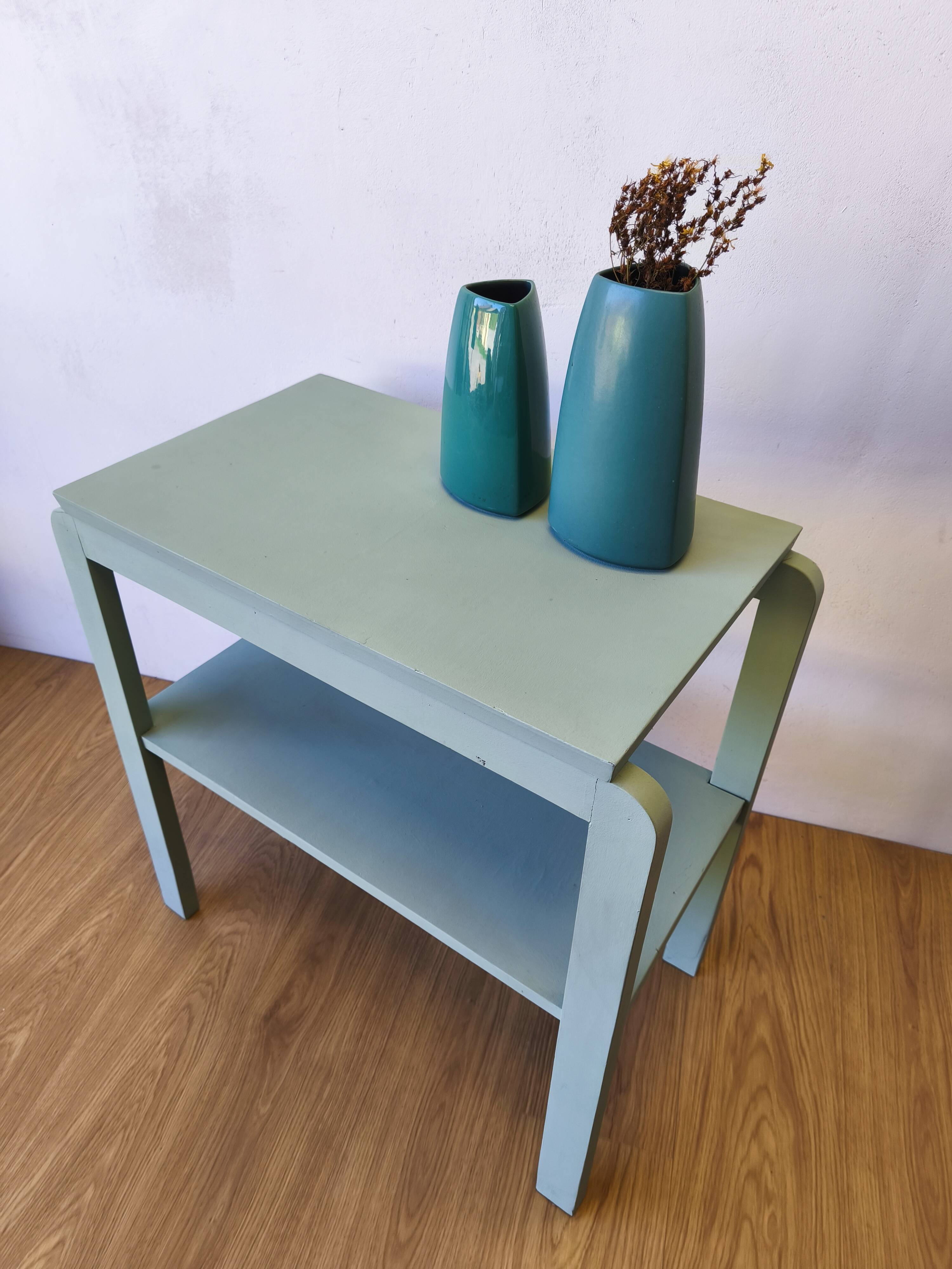 Pistachio coffee table from the 60s.