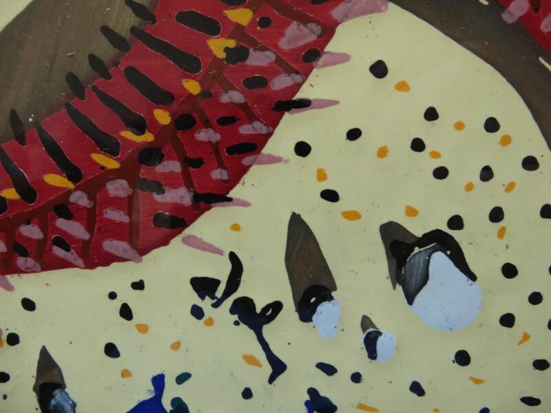 Salvador Dali: Red Starfish - Original Signed Ceramic