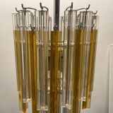 Murano Glass Trilobi Chandelier by Venini 1970’s