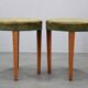 Pair of Art Deco stools, Czechoslovakia, 1940s