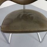 Mocdl 6911 Armchair in Leather by Horst Brüning for Kill International, 1968