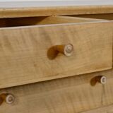 Midcentury Alfred Cox Sideboard Dresser In Walnut Modern Danish Style Vinta