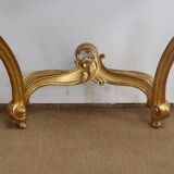 Wall Console in Golden Wood, Louis XV style – Mid 20th century