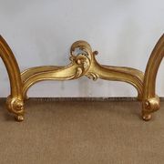 Console murale en bois doré style Louis XV, milieu XXème