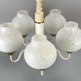 70s lamp light ceiling lamp hanging lamp chandelier space age design