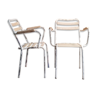 Garden chairs with armrests xavier pouchard