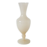 Large opaline vase, pale pink, 1960