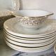 Porcelain plate service x 10 people