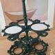 Vintage cast iron bottle rack