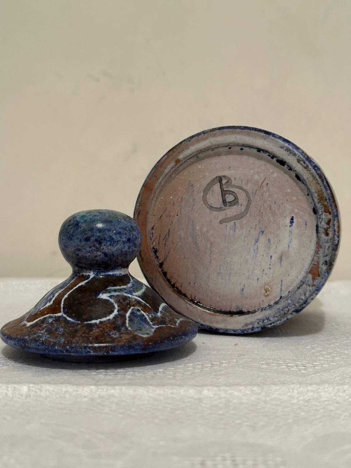 Ceramic pot by Bernard Buffat