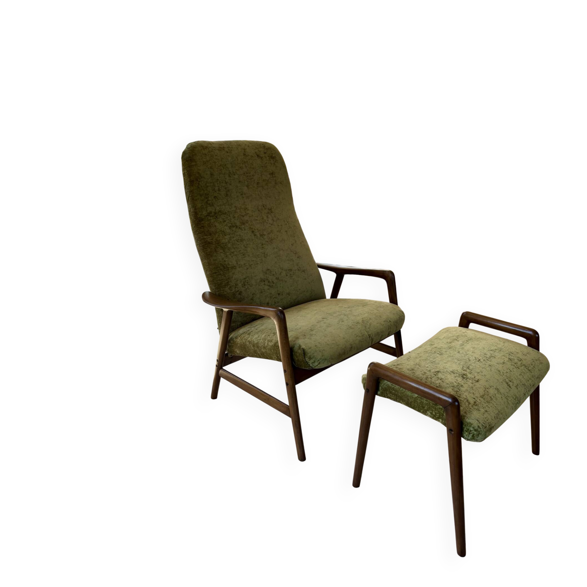 Fauteuil et ottoman Alf Svensson