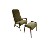 Fauteuil et ottoman Alf Svensson