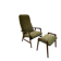 Fauteuil et ottoman Alf Svensson