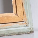 Old patinated frame