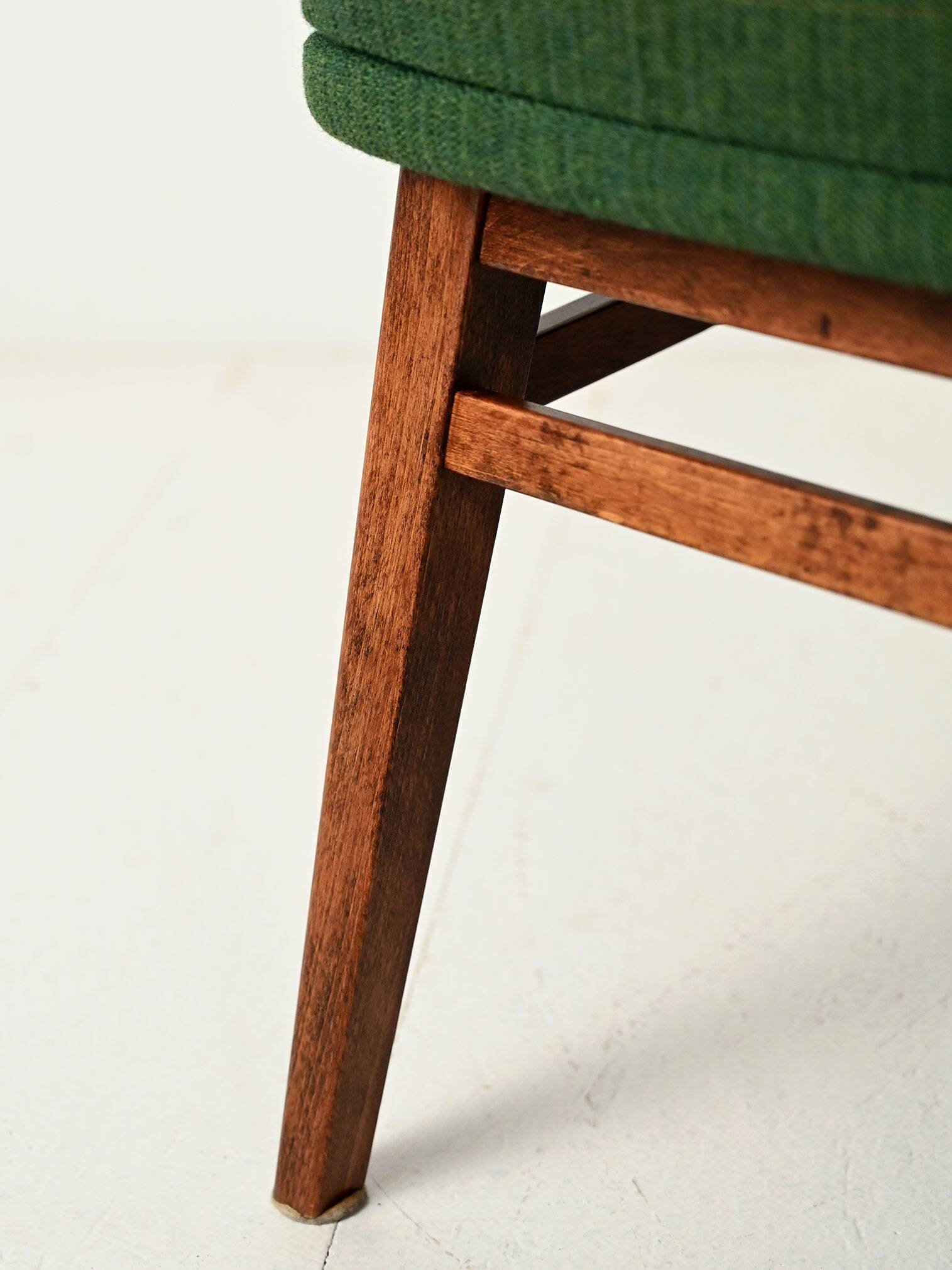 Pair of Green Oslosund armchairs by Kinnarps, 1950s