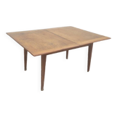 Table de ferme rustique dit "Portefeuille" en chêne massif 19ème -1m48x1m08