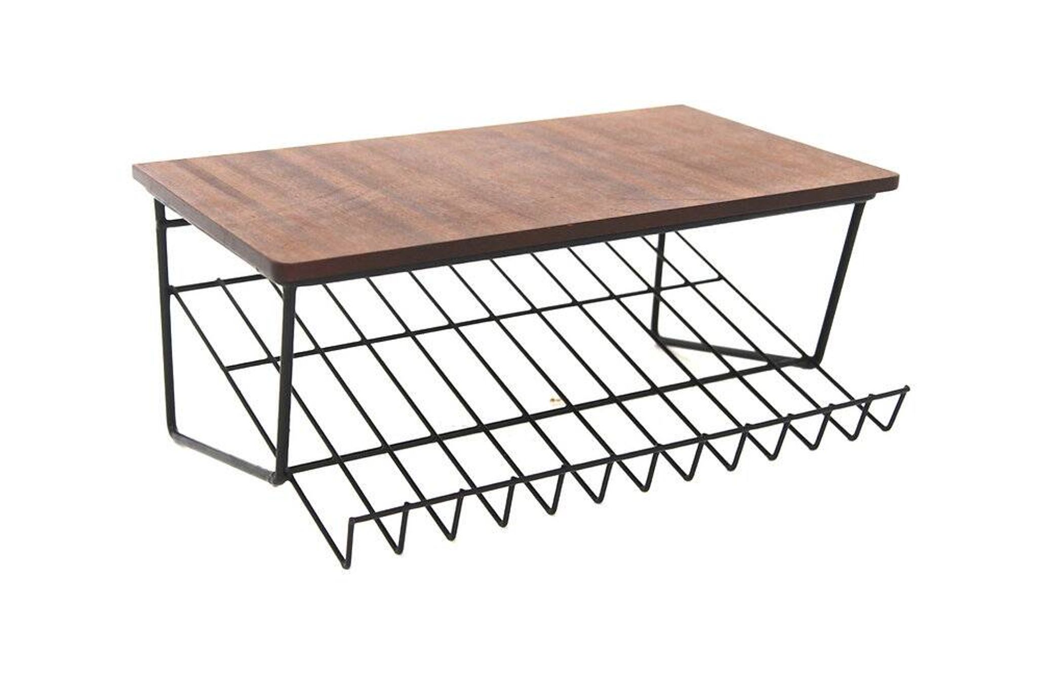 Étagère murale scandinave en teck, Suède 1960