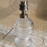 Art deco ball ball lamp frosted glass