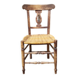 Chaise ancienne patinée