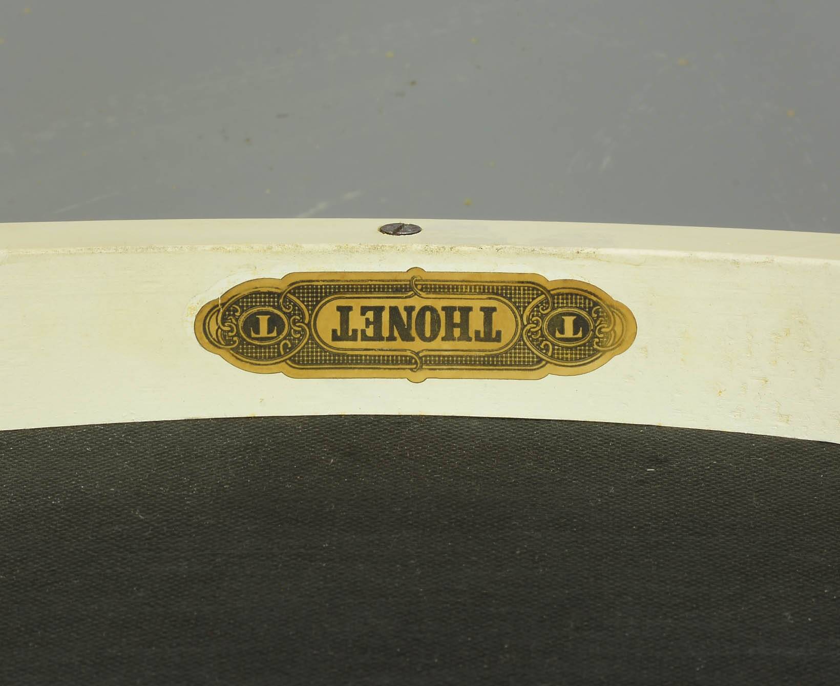 Thonet Side Chairs, Model 644 PV with Velvet Upholstery Hanno v Gustedt 60s