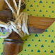 Bamboo mirror 55x43cm