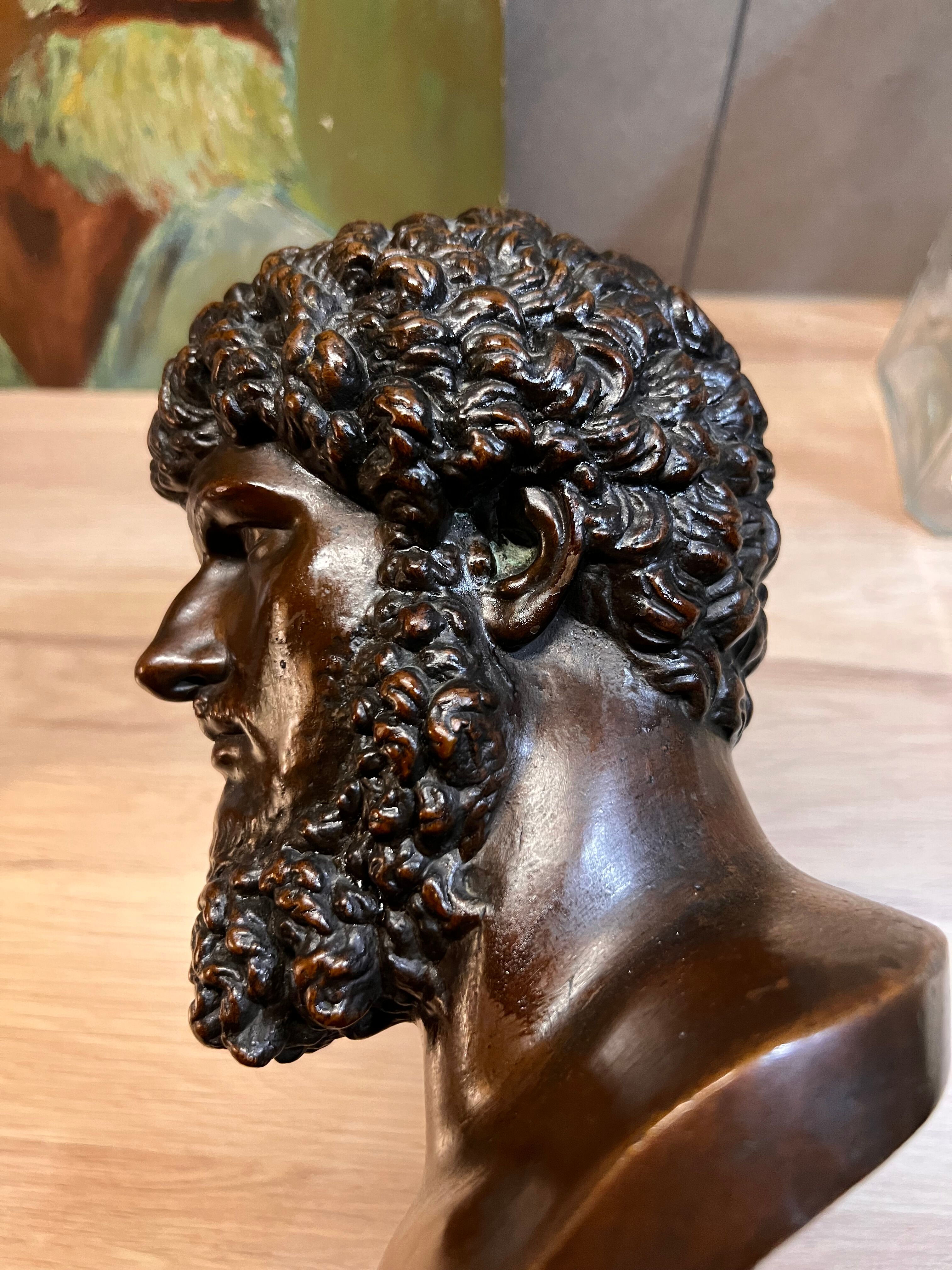 Bust of Emperor Lucio Vero, vintage