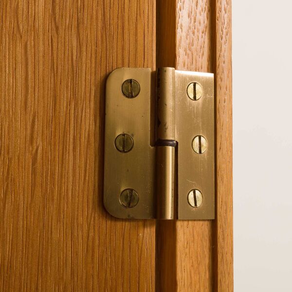 Bibliothèque modulaire Soborg en chêne, par Christian Hvidt, Danemark, années 1970