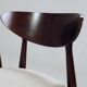 Dining room chairs set of 4 Scandinavian design beige white