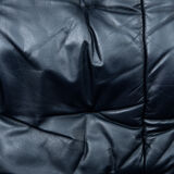 Black leather sofa, 70, two places
