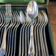 Christofle cutlery set model Boréal 24 pieces Silver-plated Metal Art D box