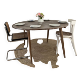 Oval table