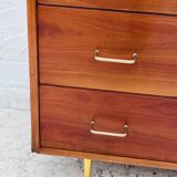 Teak chest of drawers