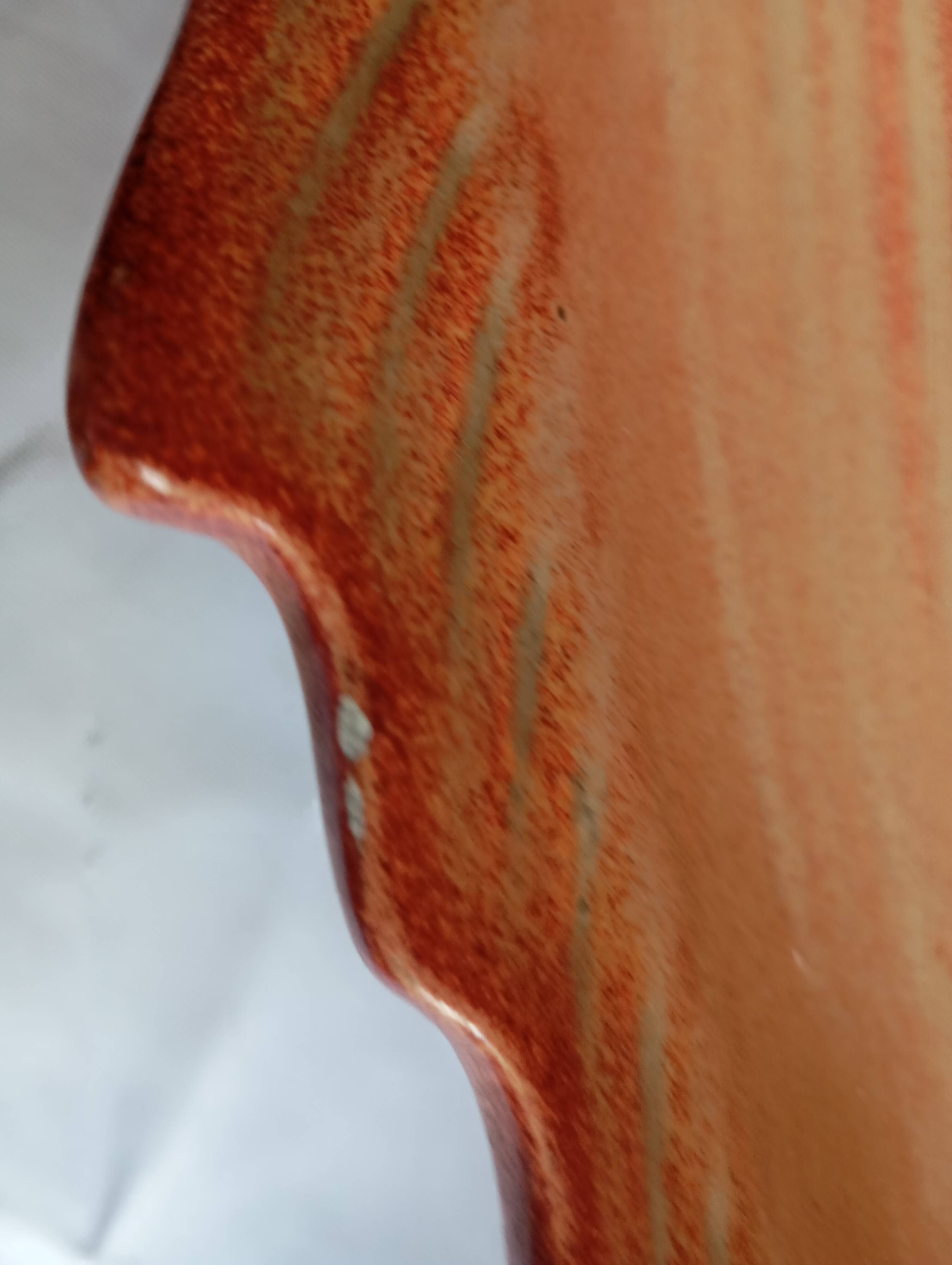 Vallauris earthenware fish dish