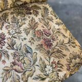 Vintage floral cocktail chair / armchair / single seater armchair
